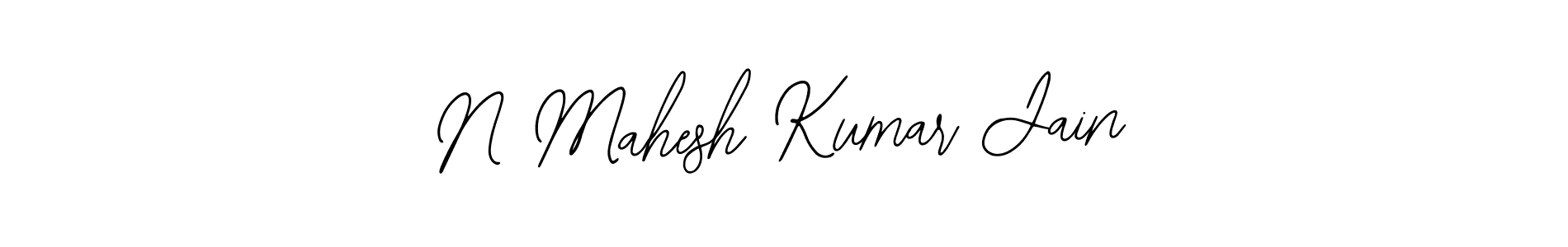 How to Draw N Mahesh Kumar Jain signature style? Bearetta-2O07w is a latest design signature styles for name N Mahesh Kumar Jain. N Mahesh Kumar Jain signature style 12 images and pictures png