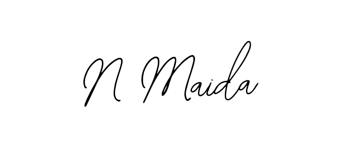 You can use this online signature creator to create a handwritten signature for the name N Maida. This is the best online autograph maker. N Maida signature style 12 images and pictures png