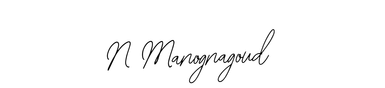 How to make N Manognagoud signature? Bearetta-2O07w is a professional autograph style. Create handwritten signature for N Manognagoud name. N Manognagoud signature style 12 images and pictures png