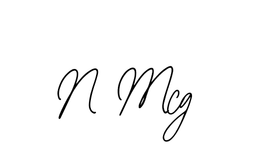 N Mcg stylish signature style. Best Handwritten Sign (Bearetta-2O07w) for my name. Handwritten Signature Collection Ideas for my name N Mcg. N Mcg signature style 12 images and pictures png