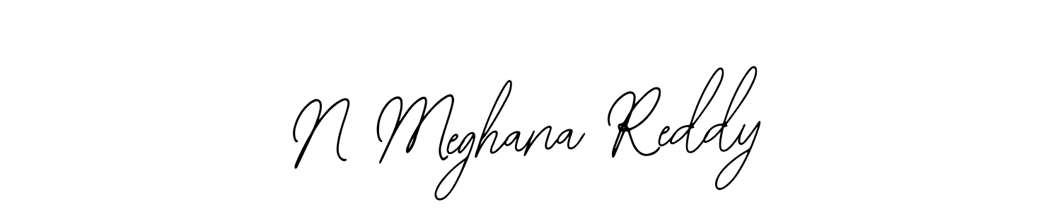 See photos of N Meghana Reddy official signature by Spectra . Check more albums & portfolios. Read reviews & check more about Bearetta-2O07w font. N Meghana Reddy signature style 12 images and pictures png