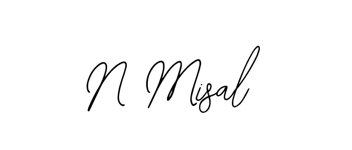 Make a beautiful signature design for name N Misal. Use this online signature maker to create a handwritten signature for free. N Misal signature style 12 images and pictures png