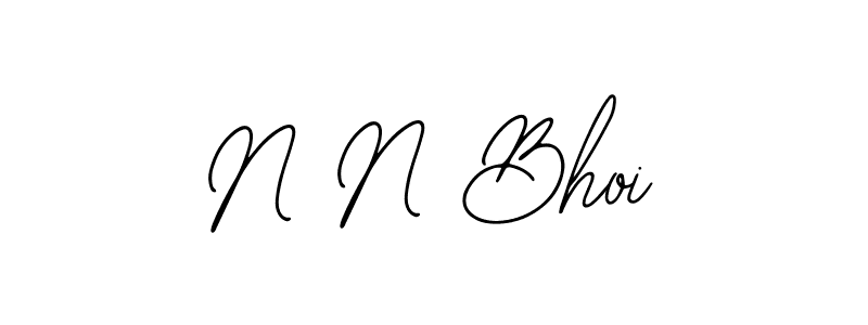 Also You can easily find your signature by using the search form. We will create N N Bhoi name handwritten signature images for you free of cost using Bearetta-2O07w sign style. N N Bhoi signature style 12 images and pictures png