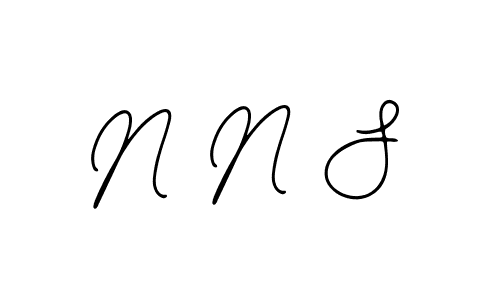 How to make N N S signature? Bearetta-2O07w is a professional autograph style. Create handwritten signature for N N S name. N N S signature style 12 images and pictures png