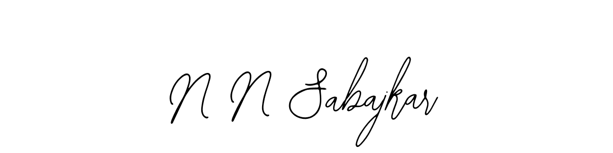 Once you've used our free online signature maker to create your best signature Bearetta-2O07w style, it's time to enjoy all of the benefits that N N Sabajkar name signing documents. N N Sabajkar signature style 12 images and pictures png