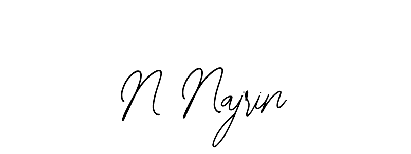 Once you've used our free online signature maker to create your best signature Bearetta-2O07w style, it's time to enjoy all of the benefits that N Najrin name signing documents. N Najrin signature style 12 images and pictures png