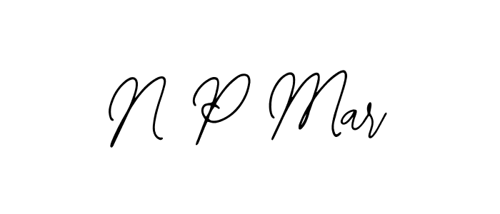 You should practise on your own different ways (Bearetta-2O07w) to write your name (N P Mar) in signature. don't let someone else do it for you. N P Mar signature style 12 images and pictures png