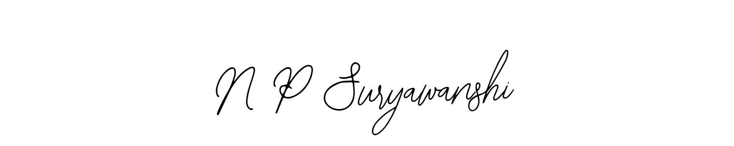 It looks lik you need a new signature style for name N P Suryawanshi. Design unique handwritten (Bearetta-2O07w) signature with our free signature maker in just a few clicks. N P Suryawanshi signature style 12 images and pictures png