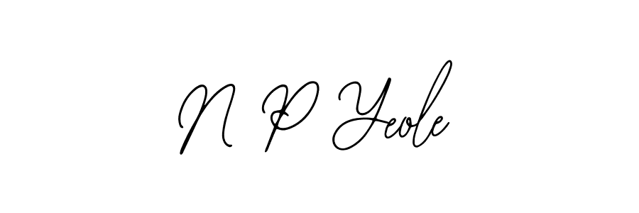 Also You can easily find your signature by using the search form. We will create N P Yeole name handwritten signature images for you free of cost using Bearetta-2O07w sign style. N P Yeole signature style 12 images and pictures png