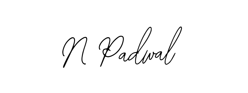 Make a beautiful signature design for name N Padwal. Use this online signature maker to create a handwritten signature for free. N Padwal signature style 12 images and pictures png