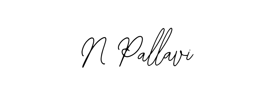 N Pallavi stylish signature style. Best Handwritten Sign (Bearetta-2O07w) for my name. Handwritten Signature Collection Ideas for my name N Pallavi. N Pallavi signature style 12 images and pictures png