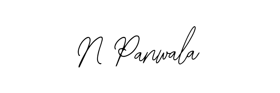 if you are searching for the best signature style for your name N Panwala. so please give up your signature search. here we have designed multiple signature styles  using Bearetta-2O07w. N Panwala signature style 12 images and pictures png