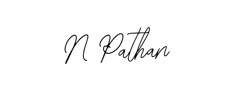 How to make N Pathan signature? Bearetta-2O07w is a professional autograph style. Create handwritten signature for N Pathan name. N Pathan signature style 12 images and pictures png