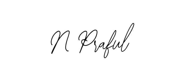 Make a beautiful signature design for name N Praful. Use this online signature maker to create a handwritten signature for free. N Praful signature style 12 images and pictures png