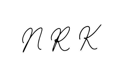 Use a signature maker to create a handwritten signature online. With this signature software, you can design (Bearetta-2O07w) your own signature for name N R K. N R K signature style 12 images and pictures png