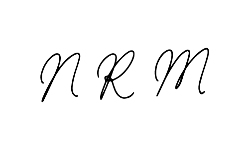 It looks lik you need a new signature style for name N R M. Design unique handwritten (Bearetta-2O07w) signature with our free signature maker in just a few clicks. N R M signature style 12 images and pictures png