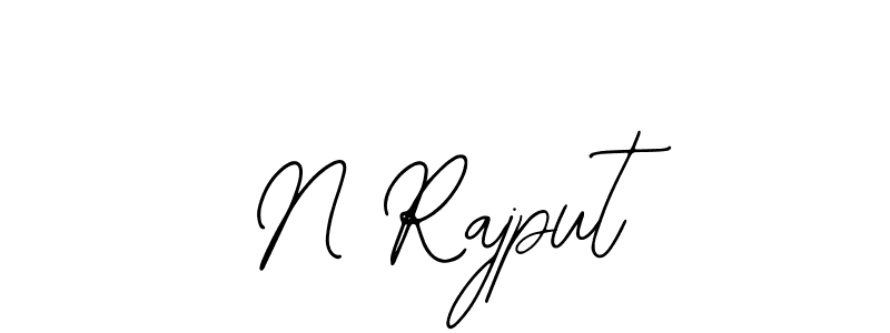 Here are the top 10 professional signature styles for the name N Rajput. These are the best autograph styles you can use for your name. N Rajput signature style 12 images and pictures png