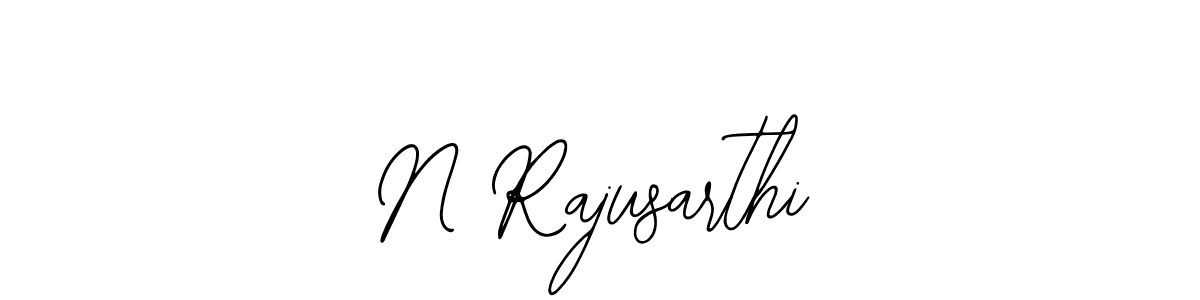 Make a beautiful signature design for name N Rajusarthi. Use this online signature maker to create a handwritten signature for free. N Rajusarthi signature style 12 images and pictures png