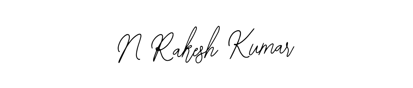 How to make N Rakesh Kumar signature? Bearetta-2O07w is a professional autograph style. Create handwritten signature for N Rakesh Kumar name. N Rakesh Kumar signature style 12 images and pictures png