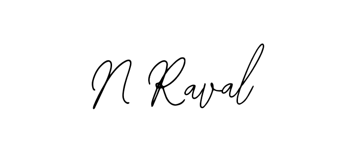 Bearetta-2O07w is a professional signature style that is perfect for those who want to add a touch of class to their signature. It is also a great choice for those who want to make their signature more unique. Get N Raval name to fancy signature for free. N Raval signature style 12 images and pictures png