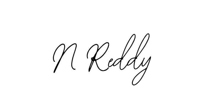 Make a beautiful signature design for name N Reddy. With this signature (Bearetta-2O07w) style, you can create a handwritten signature for free. N Reddy signature style 12 images and pictures png