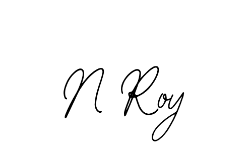 Similarly Bearetta-2O07w is the best handwritten signature design. Signature creator online .You can use it as an online autograph creator for name N Roy. N Roy signature style 12 images and pictures png