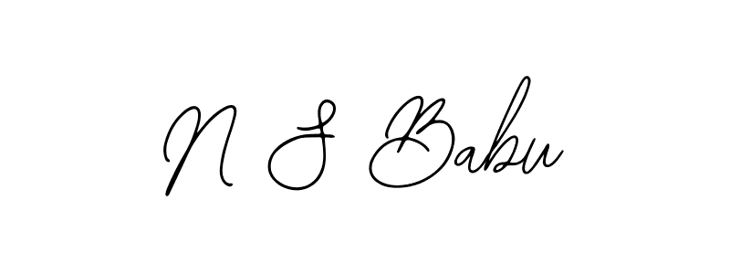 How to Draw N S Babu signature style? Bearetta-2O07w is a latest design signature styles for name N S Babu. N S Babu signature style 12 images and pictures png