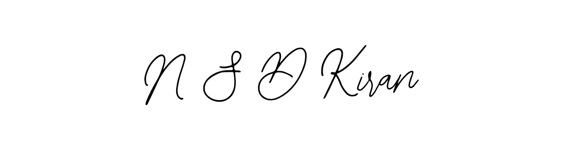 Design your own signature with our free online signature maker. With this signature software, you can create a handwritten (Bearetta-2O07w) signature for name N S D Kiran. N S D Kiran signature style 12 images and pictures png