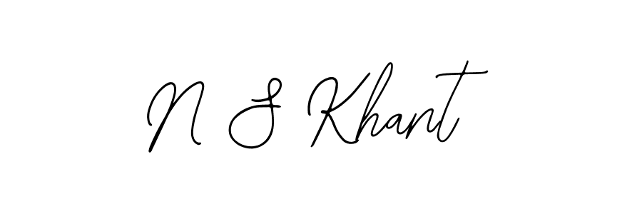 Best and Professional Signature Style for N S Khant. Bearetta-2O07w Best Signature Style Collection. N S Khant signature style 12 images and pictures png