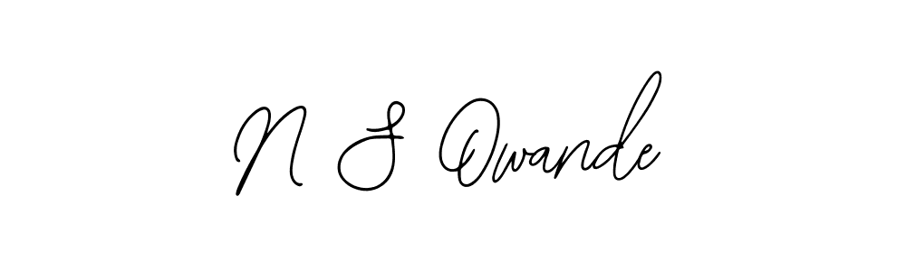 Use a signature maker to create a handwritten signature online. With this signature software, you can design (Bearetta-2O07w) your own signature for name N S Owande. N S Owande signature style 12 images and pictures png