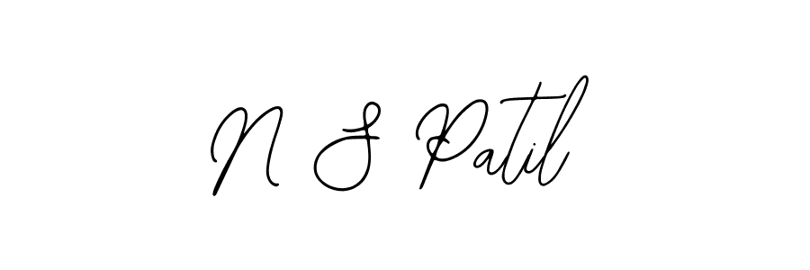 Also we have N S Patil name is the best signature style. Create professional handwritten signature collection using Bearetta-2O07w autograph style. N S Patil signature style 12 images and pictures png