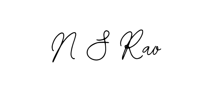 Make a beautiful signature design for name N S Rao. Use this online signature maker to create a handwritten signature for free. N S Rao signature style 12 images and pictures png