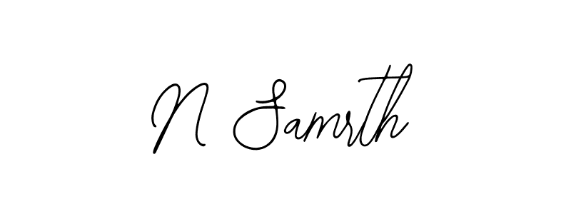 How to Draw N Samrth signature style? Bearetta-2O07w is a latest design signature styles for name N Samrth. N Samrth signature style 12 images and pictures png