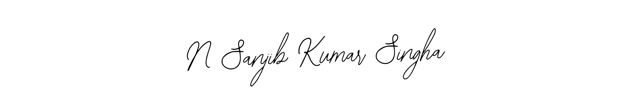 Also You can easily find your signature by using the search form. We will create N Sanjib Kumar Singha name handwritten signature images for you free of cost using Bearetta-2O07w sign style. N Sanjib Kumar Singha signature style 12 images and pictures png