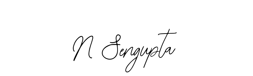 N Sengupta stylish signature style. Best Handwritten Sign (Bearetta-2O07w) for my name. Handwritten Signature Collection Ideas for my name N Sengupta. N Sengupta signature style 12 images and pictures png