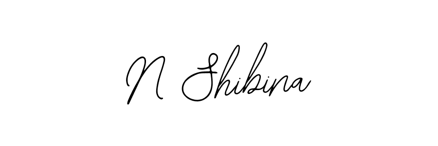 It looks lik you need a new signature style for name N Shibina. Design unique handwritten (Bearetta-2O07w) signature with our free signature maker in just a few clicks. N Shibina signature style 12 images and pictures png