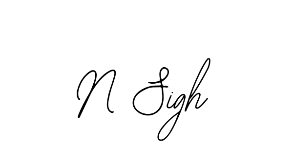 Make a beautiful signature design for name N Sigh. With this signature (Bearetta-2O07w) style, you can create a handwritten signature for free. N Sigh signature style 12 images and pictures png