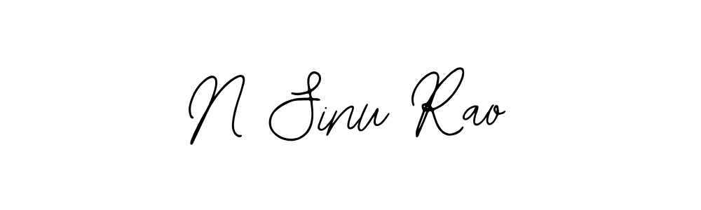 N Sinu Rao stylish signature style. Best Handwritten Sign (Bearetta-2O07w) for my name. Handwritten Signature Collection Ideas for my name N Sinu Rao. N Sinu Rao signature style 12 images and pictures png