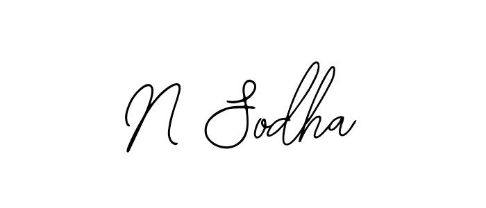 Use a signature maker to create a handwritten signature online. With this signature software, you can design (Bearetta-2O07w) your own signature for name N Sodha. N Sodha signature style 12 images and pictures png