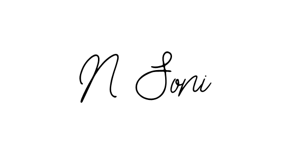 How to Draw N Soni signature style? Bearetta-2O07w is a latest design signature styles for name N Soni. N Soni signature style 12 images and pictures png