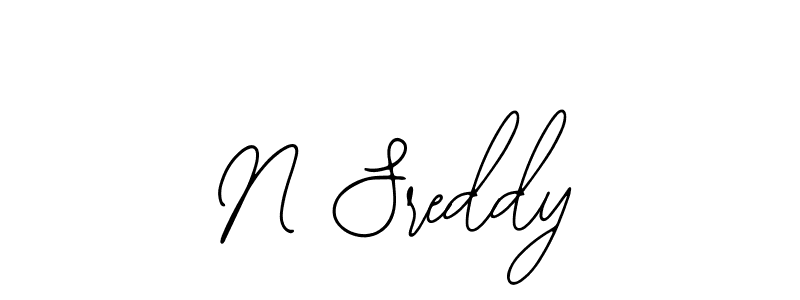 if you are searching for the best signature style for your name N Sreddy. so please give up your signature search. here we have designed multiple signature styles  using Bearetta-2O07w. N Sreddy signature style 12 images and pictures png