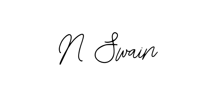 Best and Professional Signature Style for N Swain. Bearetta-2O07w Best Signature Style Collection. N Swain signature style 12 images and pictures png