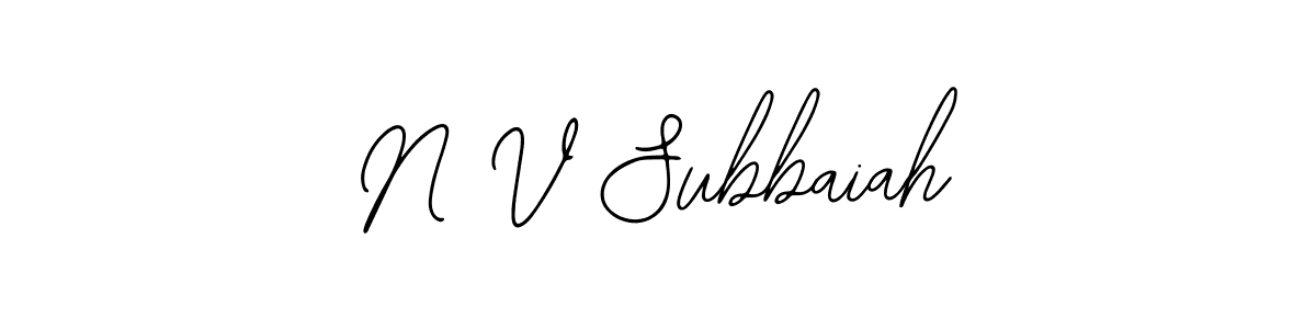You can use this online signature creator to create a handwritten signature for the name N V Subbaiah. This is the best online autograph maker. N V Subbaiah signature style 12 images and pictures png