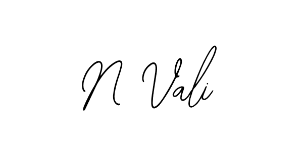 How to Draw N Vali signature style? Bearetta-2O07w is a latest design signature styles for name N Vali. N Vali signature style 12 images and pictures png