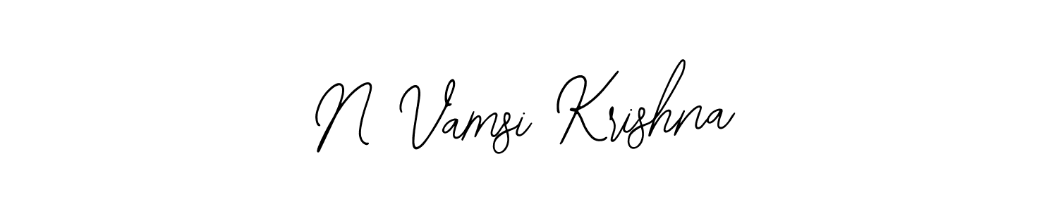 N Vamsi Krishna stylish signature style. Best Handwritten Sign (Bearetta-2O07w) for my name. Handwritten Signature Collection Ideas for my name N Vamsi Krishna. N Vamsi Krishna signature style 12 images and pictures png