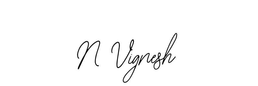 You can use this online signature creator to create a handwritten signature for the name N Vignesh. This is the best online autograph maker. N Vignesh signature style 12 images and pictures png