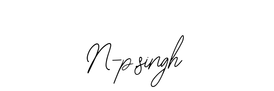 Also You can easily find your signature by using the search form. We will create N-p.singh name handwritten signature images for you free of cost using Bearetta-2O07w sign style. N-p.singh signature style 12 images and pictures png