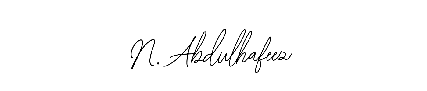 How to make N. Abdulhafeez signature? Bearetta-2O07w is a professional autograph style. Create handwritten signature for N. Abdulhafeez name. N. Abdulhafeez signature style 12 images and pictures png