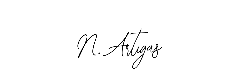 Best and Professional Signature Style for N. Artigas. Bearetta-2O07w Best Signature Style Collection. N. Artigas signature style 12 images and pictures png