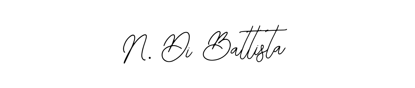 Also You can easily find your signature by using the search form. We will create N. Di Battista name handwritten signature images for you free of cost using Bearetta-2O07w sign style. N. Di Battista signature style 12 images and pictures png